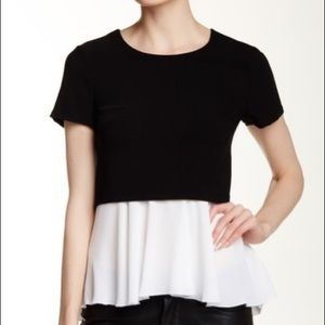 Bailey 44 MacGraw Peplum Top